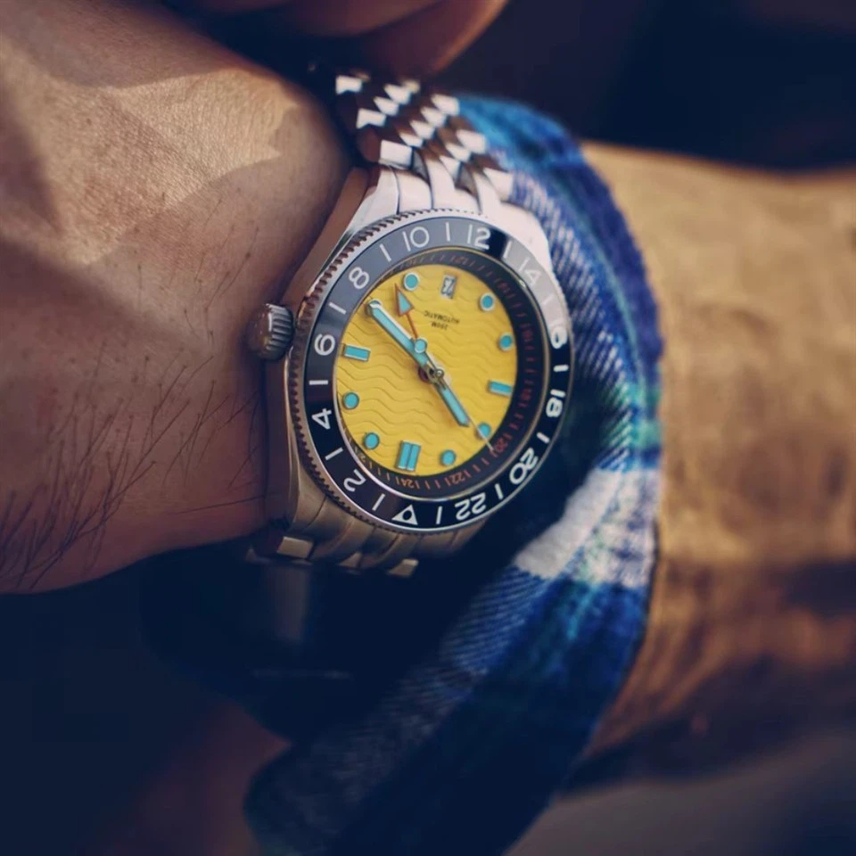 GMT 200M Automatic Diver Watches For Men