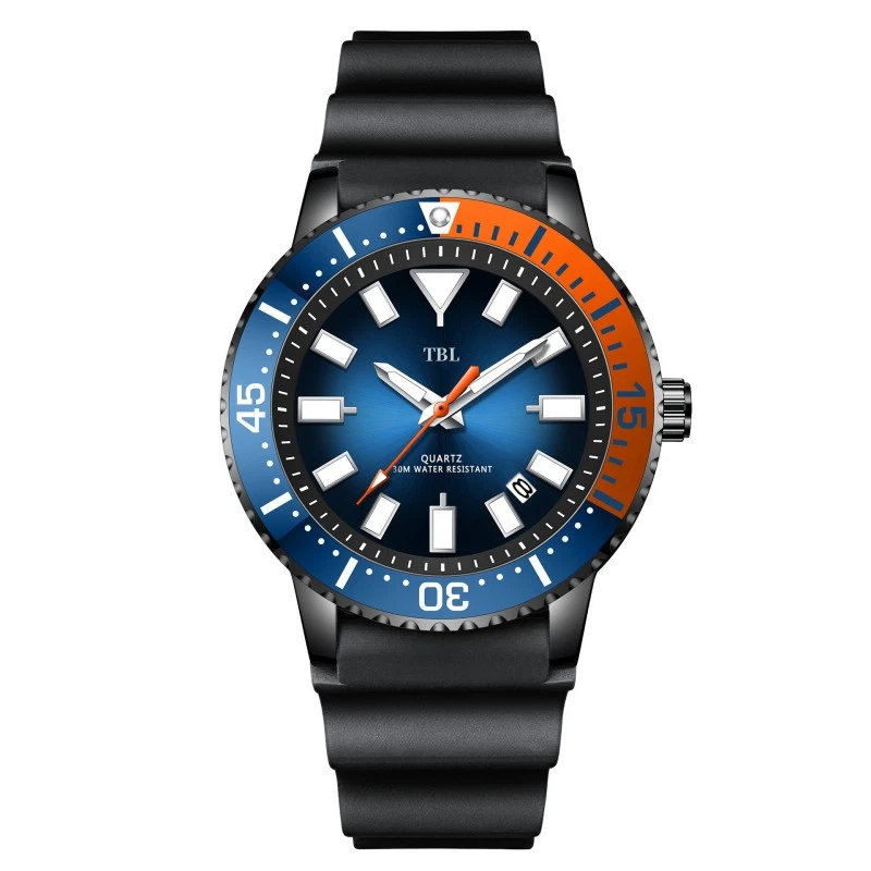 Custom Waterproof Silicone Quartz Watches