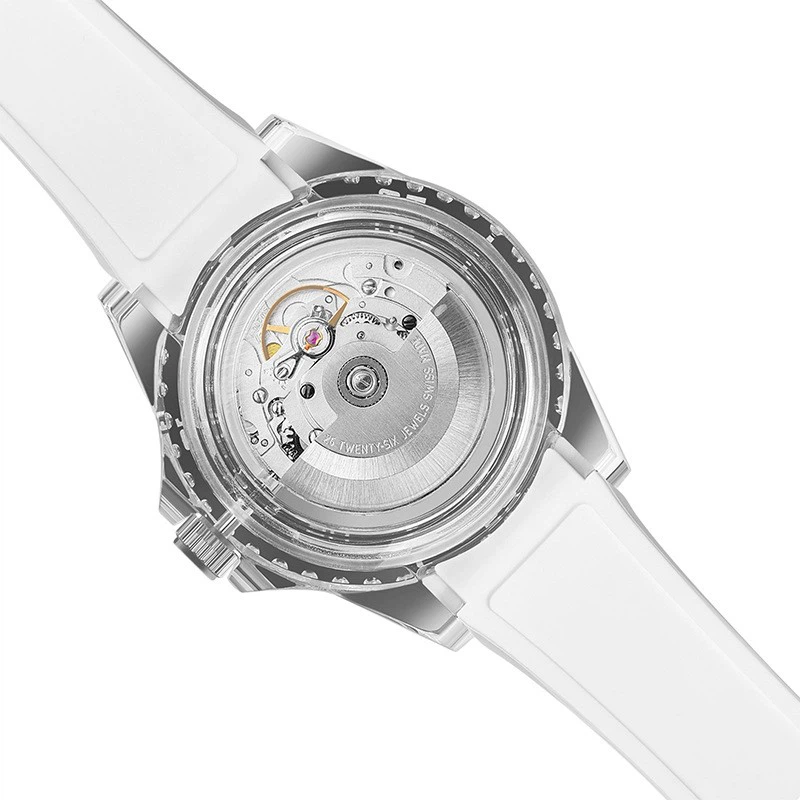 OEM Transparent Sapphire Case SW200-1 Movement BGW9 Luminous Watch