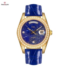 Lapis Lazuli mehanički sat za muškarce