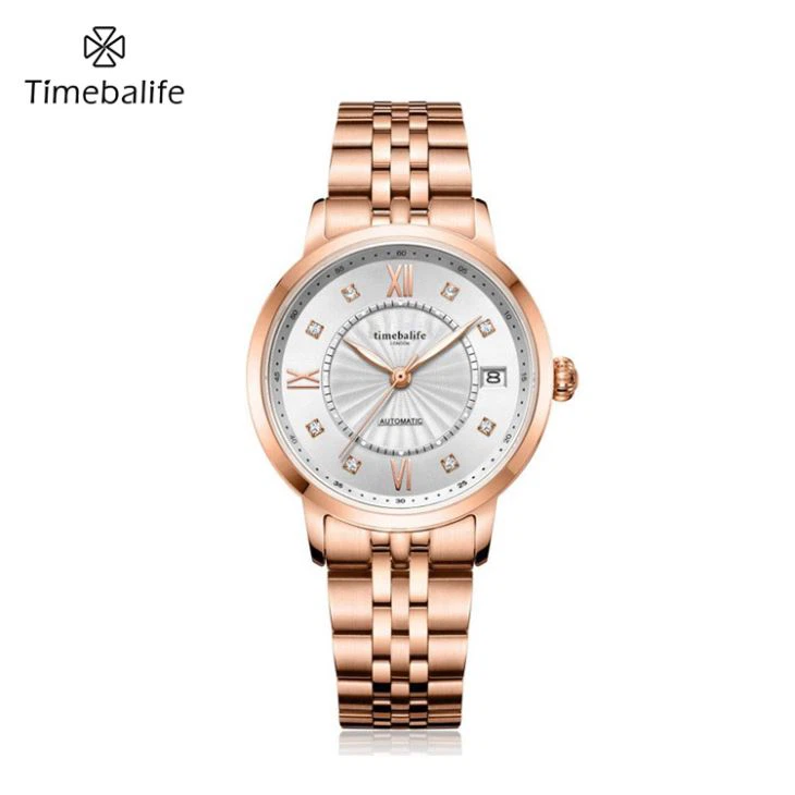 Butterfly Buckle Women Mechanical Watch