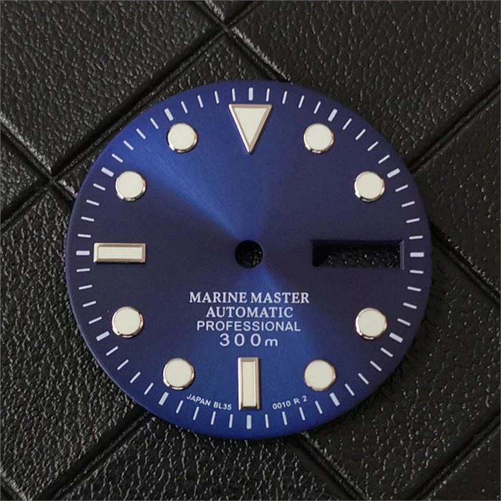 28.5mm Watch Dial Luminova C1 For Seiko Nh35